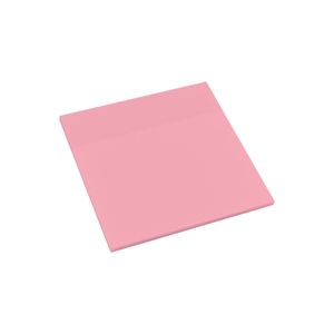 Bloco Adesivo Pet Rosa Pastel Transparente 75x75mm 50 Folhas Keep - EI152