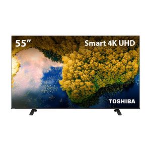 Smart TV DLED 55'' 4K Toshiba 55C350LS VIDAA 3 HDMI 2 USB Wi-Fi - TB011M