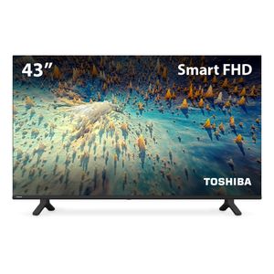 Smart Tela DLED 43'' Full HD Toshiba 43V35KB  VIDAA 2 HDMI 2 USB Wi-Fi - TB008