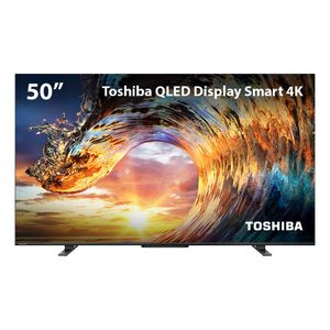 Smart TV QLED 50'' 4K Toshiba 50M550LS VIDAA 3 HDMI 2 USB Wi-Fi - TB013M