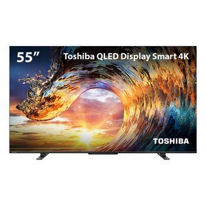 Smart TV QLED 55'' 4K Toshiba 55M550LS VIDAA 3 HDMI 2 USB Wi-Fi -