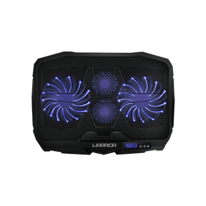 Cooler para Notebook Ingvar Gamer com LED Azul e 4 Ventoinhas Warrior - AC332