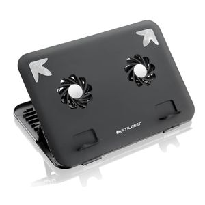 Cooler Multilaser Duplo Stand Vertical Ate 17 Com Hub Usb - AC120