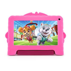 Tablet Patrulha Canina Skye com Controle Parental 32GB Tela 7 pol Android 11 (Go edition) Quad Core Rosa Multi - NB377