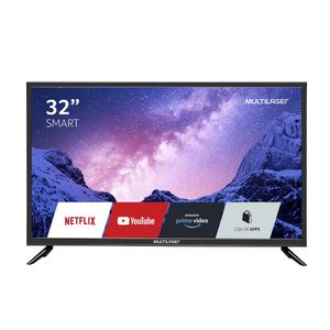 Smart Tela DLED 32'' HD Multi Linux 3 HDMI 2 USB Wi-Fi - TL020