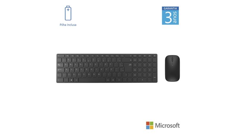 TECLADO MICROSOFT DESIGNER BLUETOOTH DESKTOP