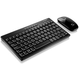 Teclado E Mouse Multilaser Sem Fio 2,4 Ghz Standard Usb - TC184