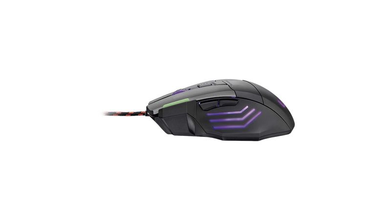 Mouse Gamer Warrior Rayner 3200DPI 7 Botões QuickFire Mouse Gamer Warrior Rayner 3200DPI 7 Botões QuickFire