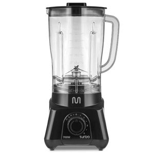 Liquidificador Turbo Preto 700w-127v  Multi Home - LQ701