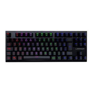 Teclado Gamer Warrior Tero TKL Mecânico Outemu Blue - TC237