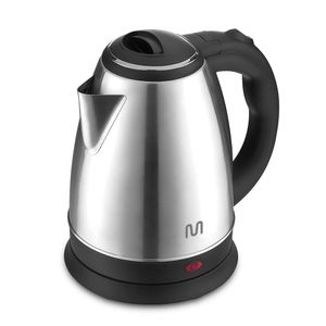 Chaleira Elétrica Inox 1,8L com Base Removível Bico Peneira e Led 127v-1150w Preto Multi - BE007