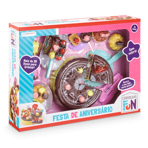 Festa de Aniversário com Acessórios Creative Fun Multikids - BR641