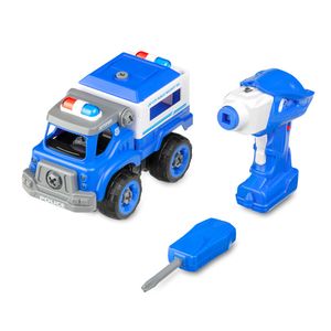 Caminhão de Transporte Policial City Machine Multikids - BR1084