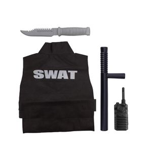 Brincando De Ser Swat Colete Polybag Multikids - BR1851