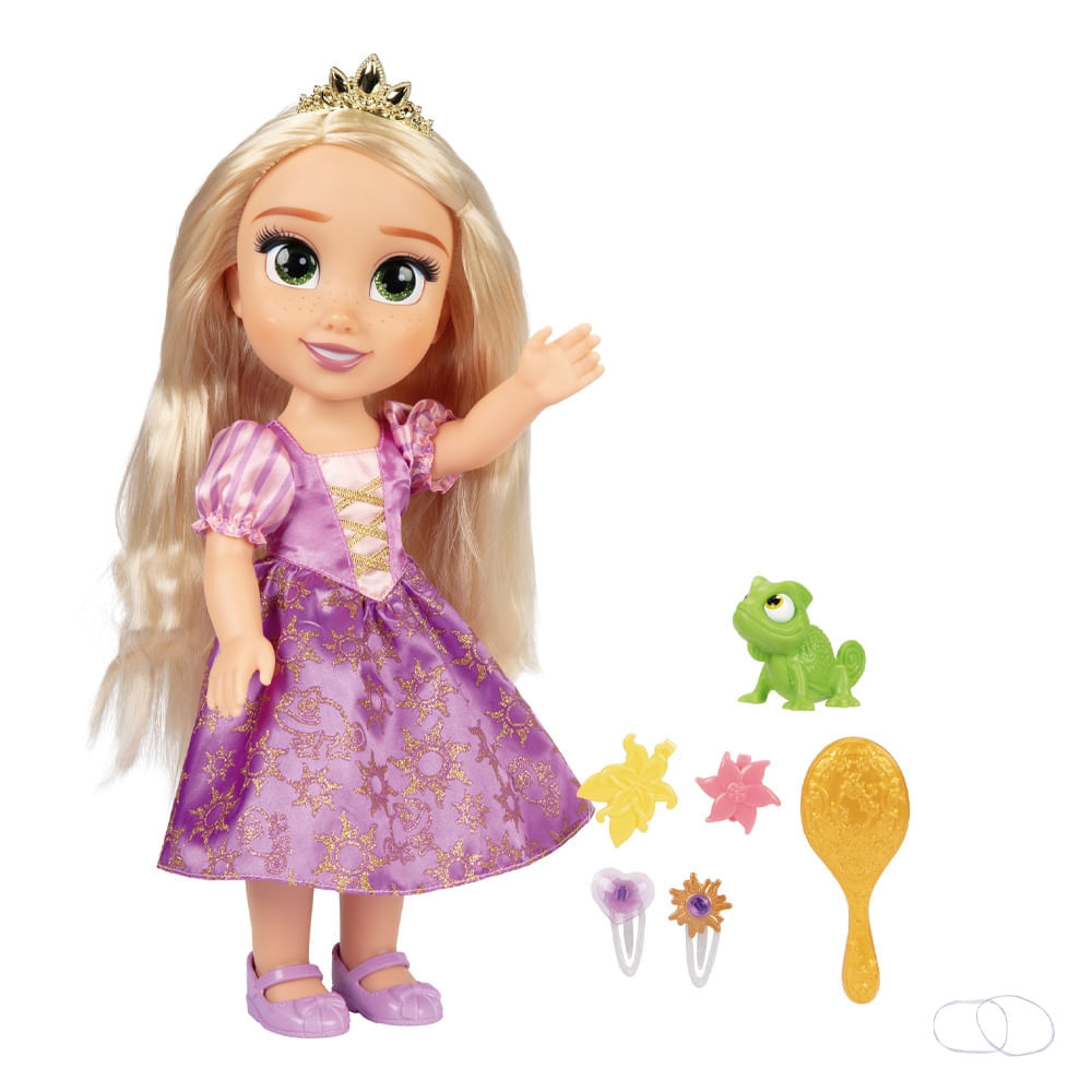 Obobb Rapunzel brinquedos, boneca de maquiagem, brinquedo de