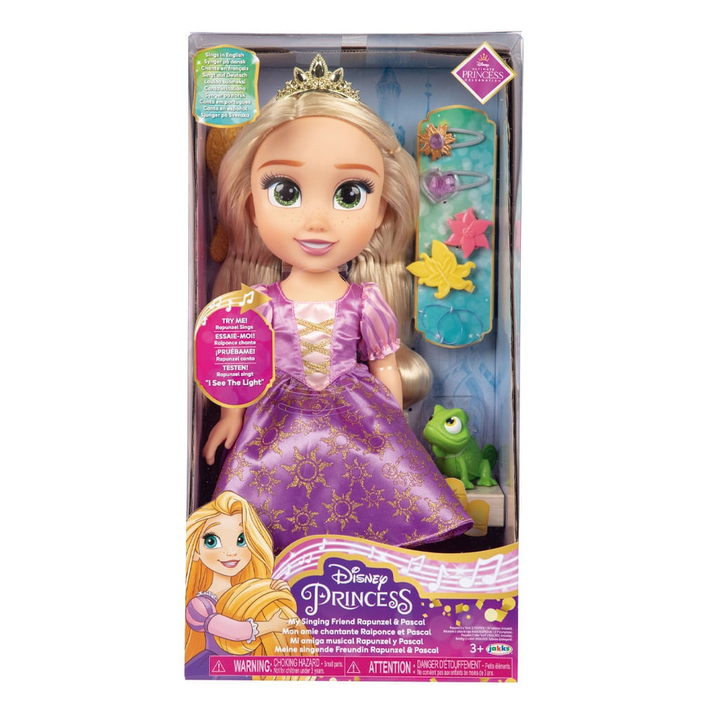 Obobb Rapunzel brinquedos, boneca de maquiagem, brinquedo de