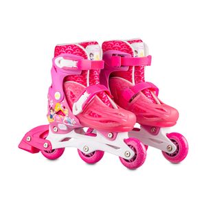 Patins Inline 2 em 1 Tam 31-34 Princesas Disney Multikids - BR1156