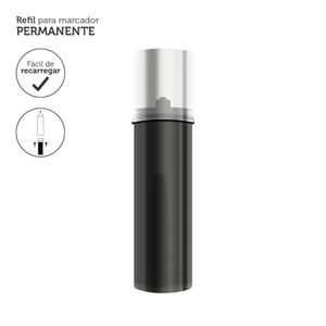 Refil Para Marcador Permanente 3.5ml Preto c/ 12 Unidades Keep  - MR012