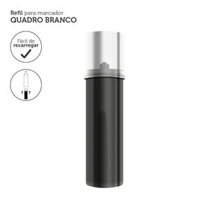 Refil Para Marcador de Quadro Branco 12 Unidades Preto Keep - MR006