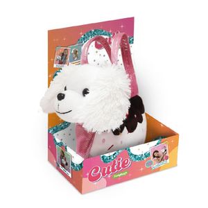 Pelúcia Cutie Handbags Poodle Rosa Multikids - BR1716