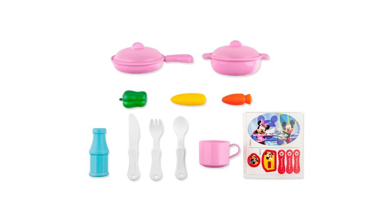 Maleta Minnie Cozinha Com 10 Acessórios Multikids - BR1568 - Loja