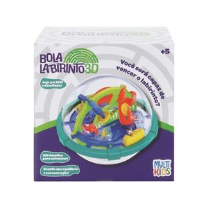 Jogo Bola Labirinto 3D Multikids - BR1675