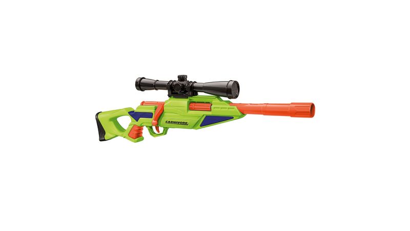 X-Target Carnivore c/ 4 dardos Multikids - BR2029 - Loja Obabox
