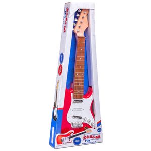 Guitarra Rock N Roll Vermelha Dó Ré Mi Fun Multikids - BR1531