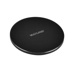Carregador Sem Fio Wireless Ultra Rápido Preto 10W Multilaser - CB130