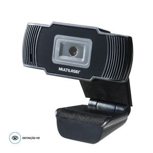 Webcam Hd 720p 30Fps Sensor Cmos Microfone Conexão USB Preto - AC339