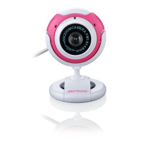 Webcam Multilaser 16Mp Com Função Fotográfica Rosa - WC042