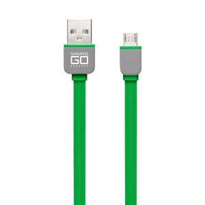 Cabo USB 2,0 e Micro USB de 5 Pinos Smartogo com Cabo de 2 Metro de Comprimento Verde Multilaser - WI312V