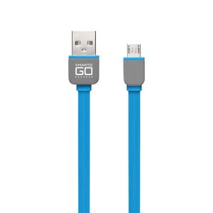 Cabo USB 2,0 e Micro USB de 5 Pinos Smartogo com Cabo de 2 Metro de Comprimento Azul Multilaser - WI312A