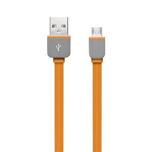 Cabo USB 2.0 e Micro USB de 5 Pinos Smartogo com Cabo de 1 Metro de Comprimento Laranja Multilaser - WI298L
