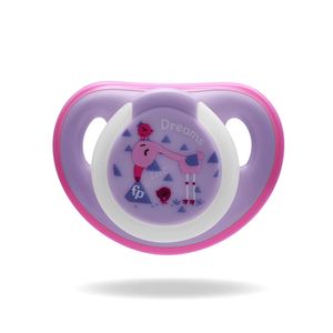 Chupeta First Moments Glow Tam. 1 Rosa com Case Esterilizador Fisher Price - BB1038