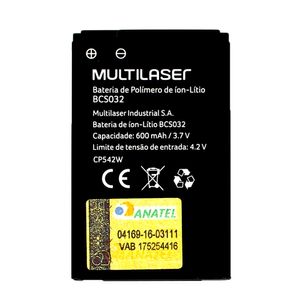 Bateria Multilaser Bsc032 para Telefone New Up (P9032/33) - PR070