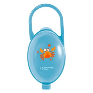 Porta Chupetas Azul Multikids Baby - BB141