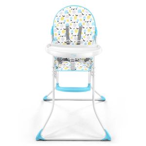 Cadeira de Alimentação Alta Slim 6M-15kg Azul Multikids Baby - BB369