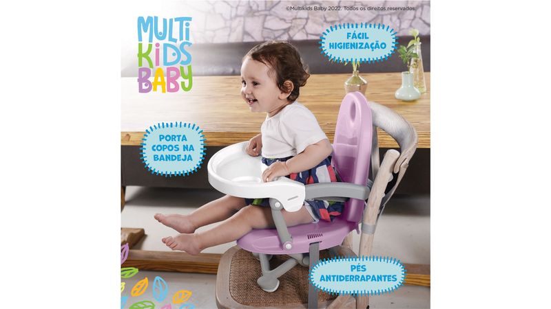 Cadeira de Alimentação para Bebê até 15kg Elevatória - BB107