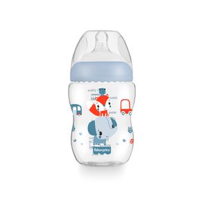 Mamadeira First Moments Marshmallow Azul 270ml +2 meses Fisher Price - BB1029
