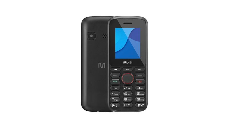 Celular Up Play 3G + Rádio FM + MP3 + Bluetooth 2,1, Câm 0,8MP Multi - P9134