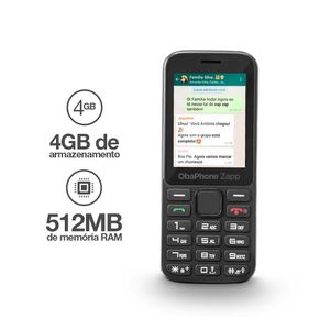 Celular ObaZapp II com Whatsapp Obabox - OB057