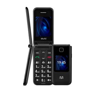 Celular Up Play 3G + Rádio FM + MP3 + Bluetooth 2,1, Câm 0,8MP Multilaser -  P9134