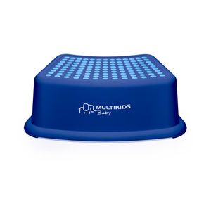 Degrau Infantil com Antiderrapantes Step Up Azul Multikids Baby - BB1007