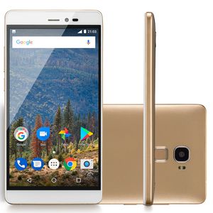 Smartphone Mirage 82S 4G 2GB Ram 16GB Tela 5,5 Dual Câmera Quad Core Dourado - 1008