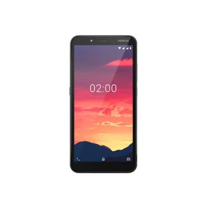 Smartphone Nokia C2 32GB*, 1GB RAM, Tela de 5,7 Pol, HD+, Câmera Dupla traseira 5MP + Flash Frontal - Carvão NK010