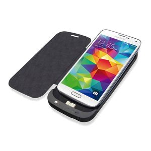 Case Multilaser Com Bateria 3200 Mah Para Samsung Galaxy S5- Preto - BO362