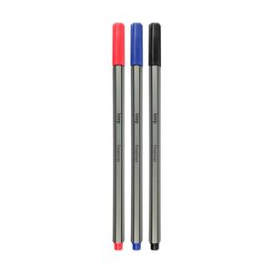 Caneta Marcador Fineliner 0,4mm c/ 3 Unidades Keep - MR055