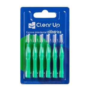 Escova Interdental Cônica - 6 unidades Clear Up - Multi Saúde - HC600