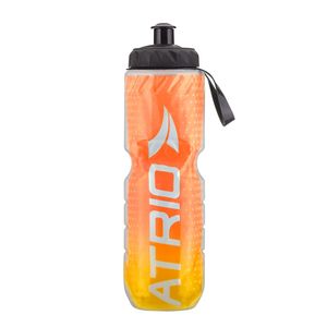 Garrafa Squeeze Térmica para Bike 650ml Material em Polietileno e Alumínio Laranja Atrio - BI090